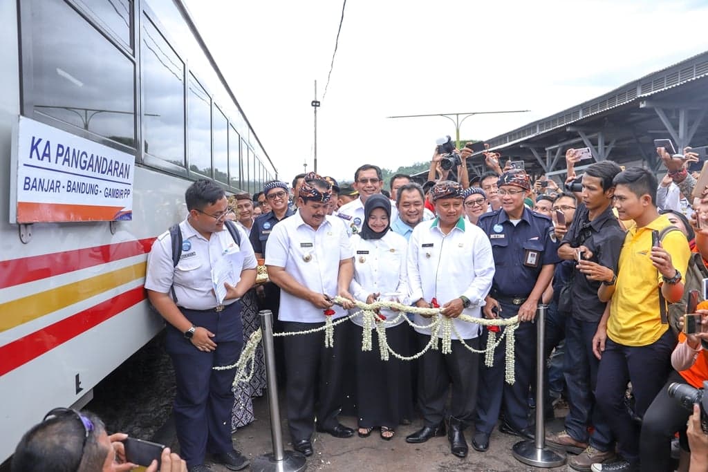 Tingkatkan Aksesibilitas, KAI Rilis KA Pangandaran