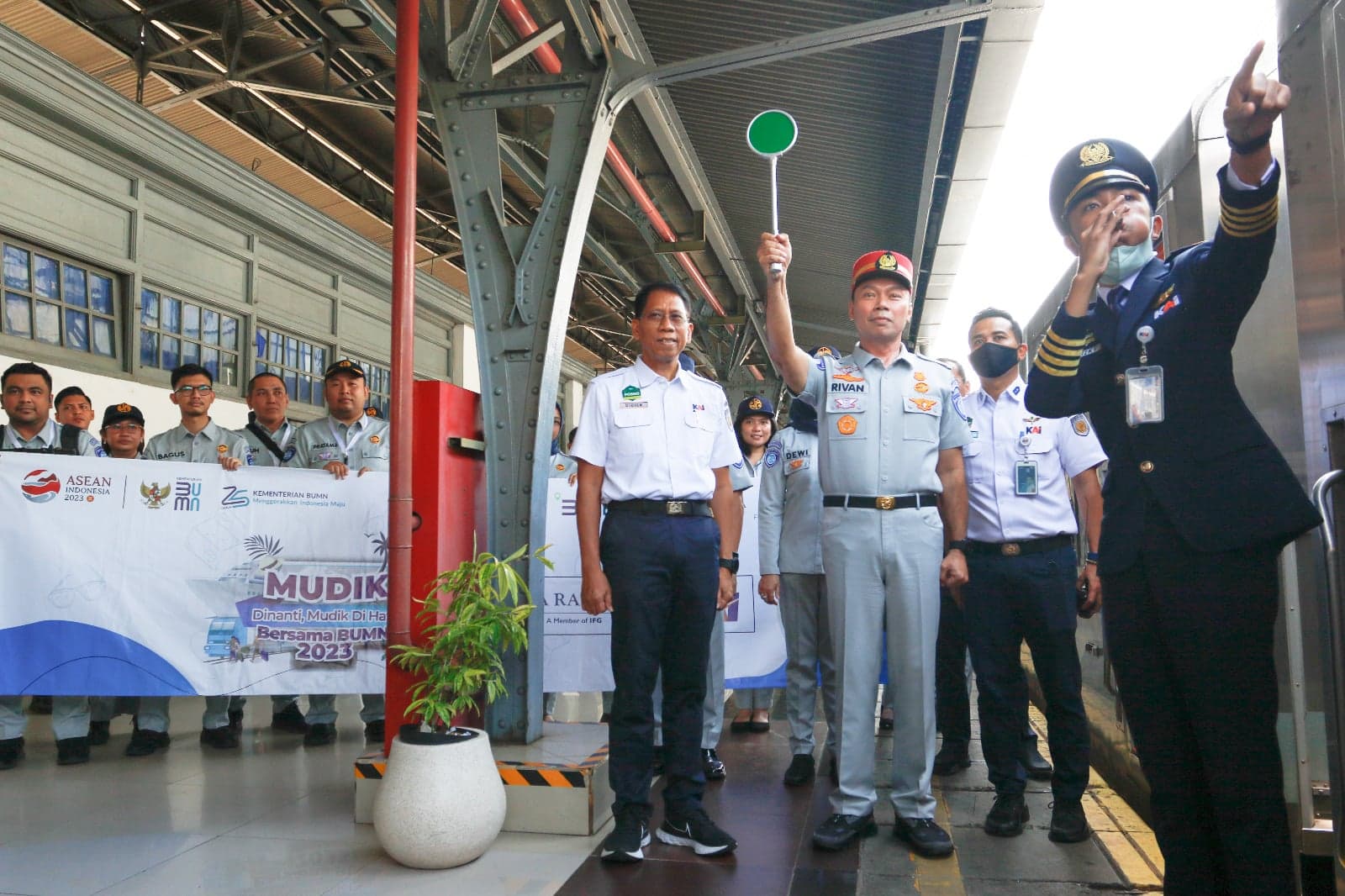 KAI Dukung Program Mudik Gratis BUMN 2023