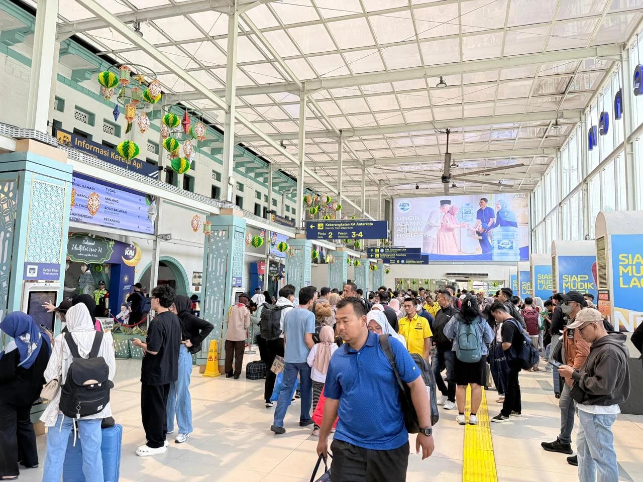 With 3.15 Million Customer Movements by May 2026, Pasar Senen Will Become KAI's Busiest Long-Distance Train Station in Indonesia