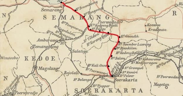 Jalur Kereta Api Industri Gula Solo-Semarang