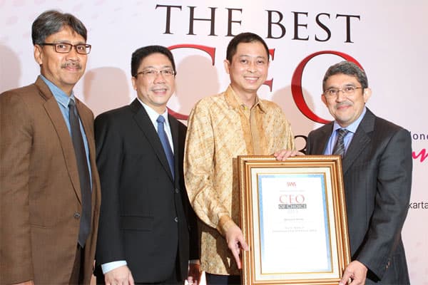 Dirut PT KAI, Raih The First Rank of Indonesia CEO Choice 2013