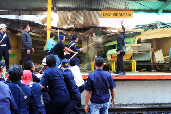 4525 Kios Stasiun di Jabodetabek Telah Ditertibkan