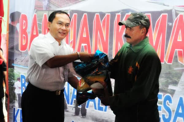 Bantuan untuk  Korban Bencana Alam Pergeseran Tanah