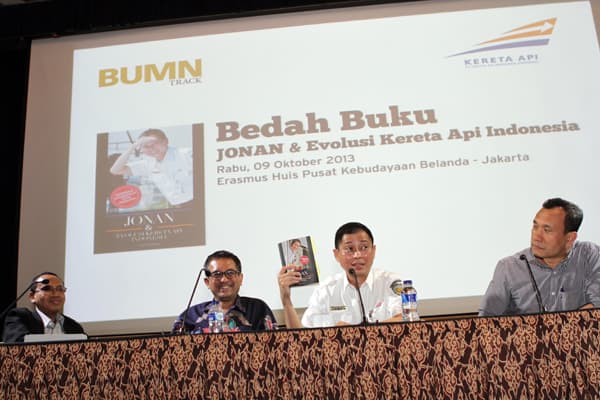 BEDAH BUKU: "JONAN DAN EVOLUSI KERETA API INDONESIA"