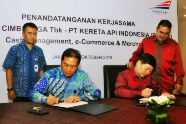 Beli Tiket Kereta Api, Kini Bisa Bayar Melalui e-Commerce &amp; Merchant CIMB Niaga