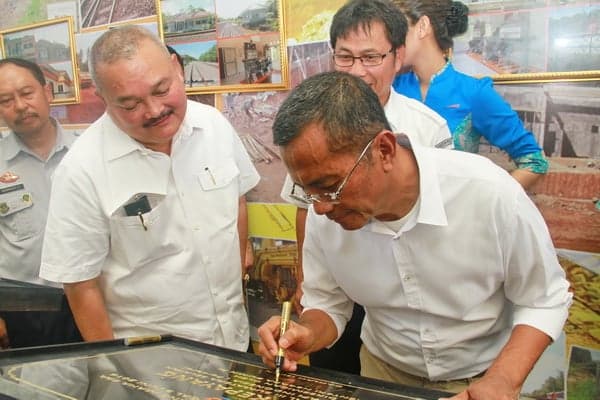 Menteri BUMN Resmikan 11 Stasiun Baru, Renovasi Stasiun Kertapati, dan Jalur Ganda Divre 3 PT KAI