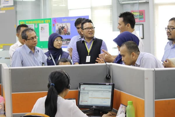 Ditjen Pajak Lakukan Benchmarking ke Contact Center KAI 121