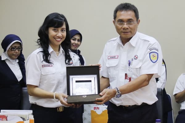 Kunjungan PT Pelni ke Contact Center KAI 121