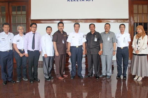 Kunjungan DPRD Kota Medan ke Kantor Pusat PT KAI