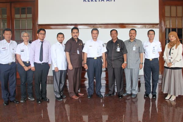 Kunjungan DPRD Kota Medan ke Kantor Pusat PT KAI