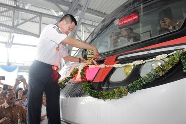Peluncuran KA Perintis Batara Kresna