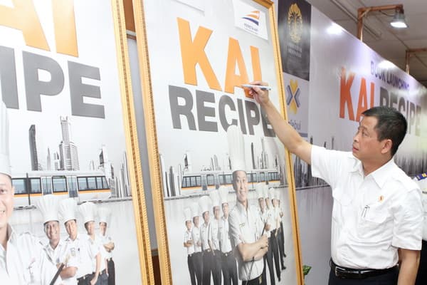Launching Buku KAI Recipe, Perjalanan Transformasi Kereta Api Indonesia