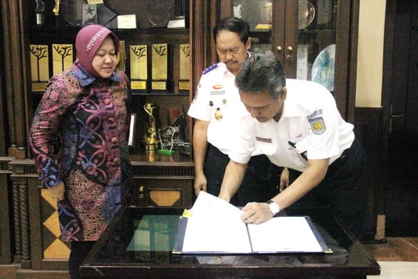 Jalur KA Dalam Kota di Surabaya Tak Akan Lama Lagi akan Aktif