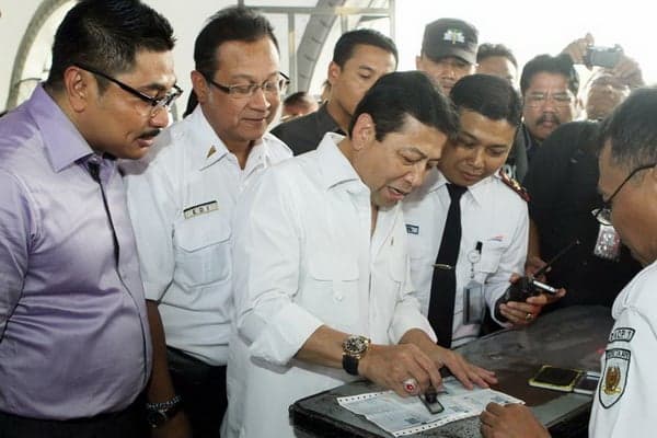 Ketua DPR Pantau Persiapan Mudik di Stasiun Pasar Senen