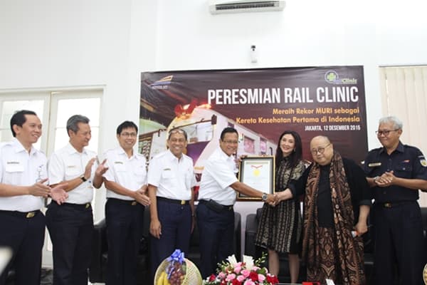 KAI Miliki Kereta Kesehatan Pertama Di Indonesia