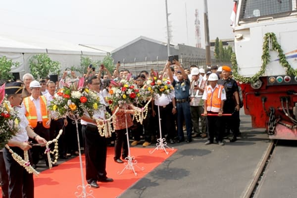 Peresmian KA Pelabuhan Pertama