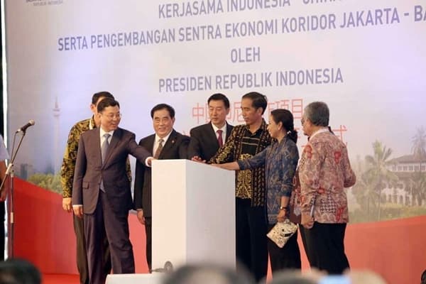 Groundbreaking Kereta Cepat oleh Presiden RI