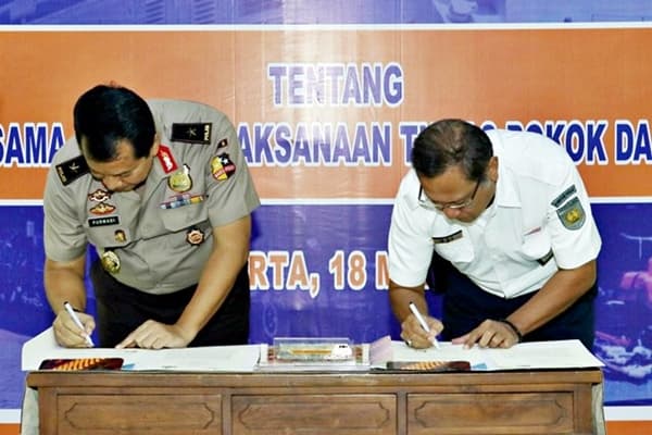 KAI Jalin Kerjasama dengan Polri