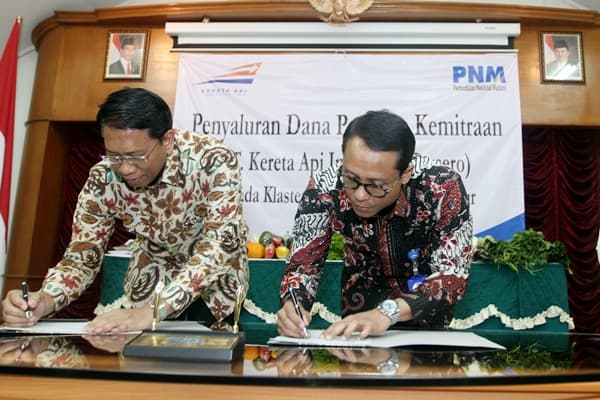 Kembangkan Kapasitas UKM, PT KAI dan PT PNM Bersinergi
