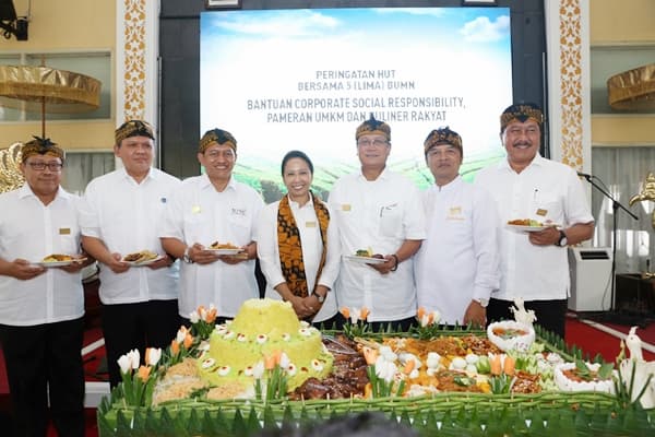 5 BUMN Rayakan HUT Bersama
