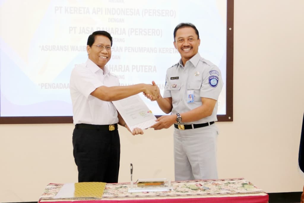 KAI  Perpanjang Kontrak Asuransi Jasa Raharja