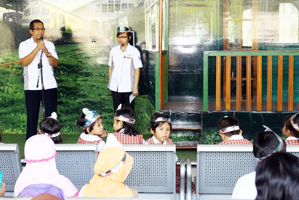Peringati Hari Anak Nasional dengan Kegiatan Edukasi di  Stasiun