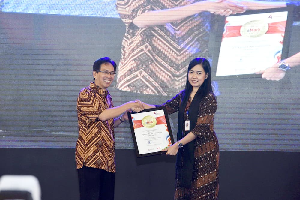 KAI Menangkan  Best e-Mark Award 2017