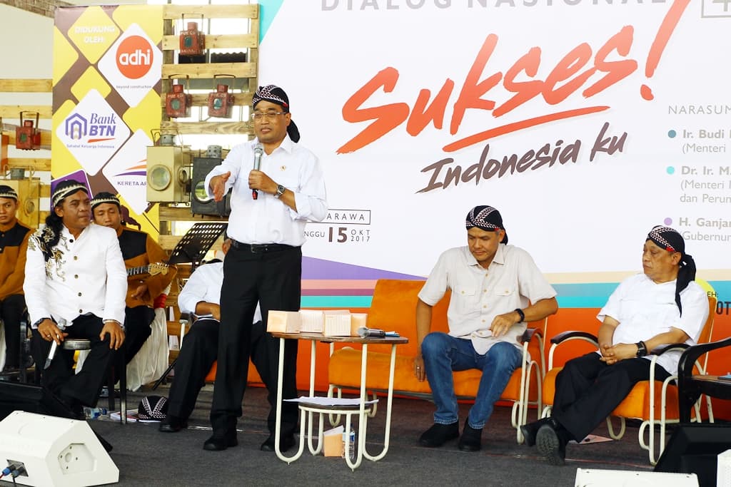 Dialog Nasional di Museum KA Ambarwa Bersama Menhub, Menteri PUPR, dan Gubernur Jateng
