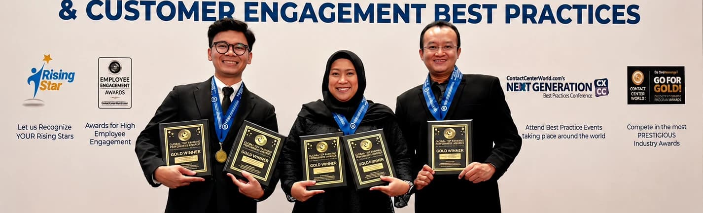 5 Predikat Gold di Ajang Internasional Contact Center World APAC 2026