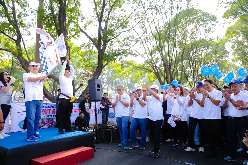 Jalan Sehat Dalam Rangka HUT ke-73 KAI
