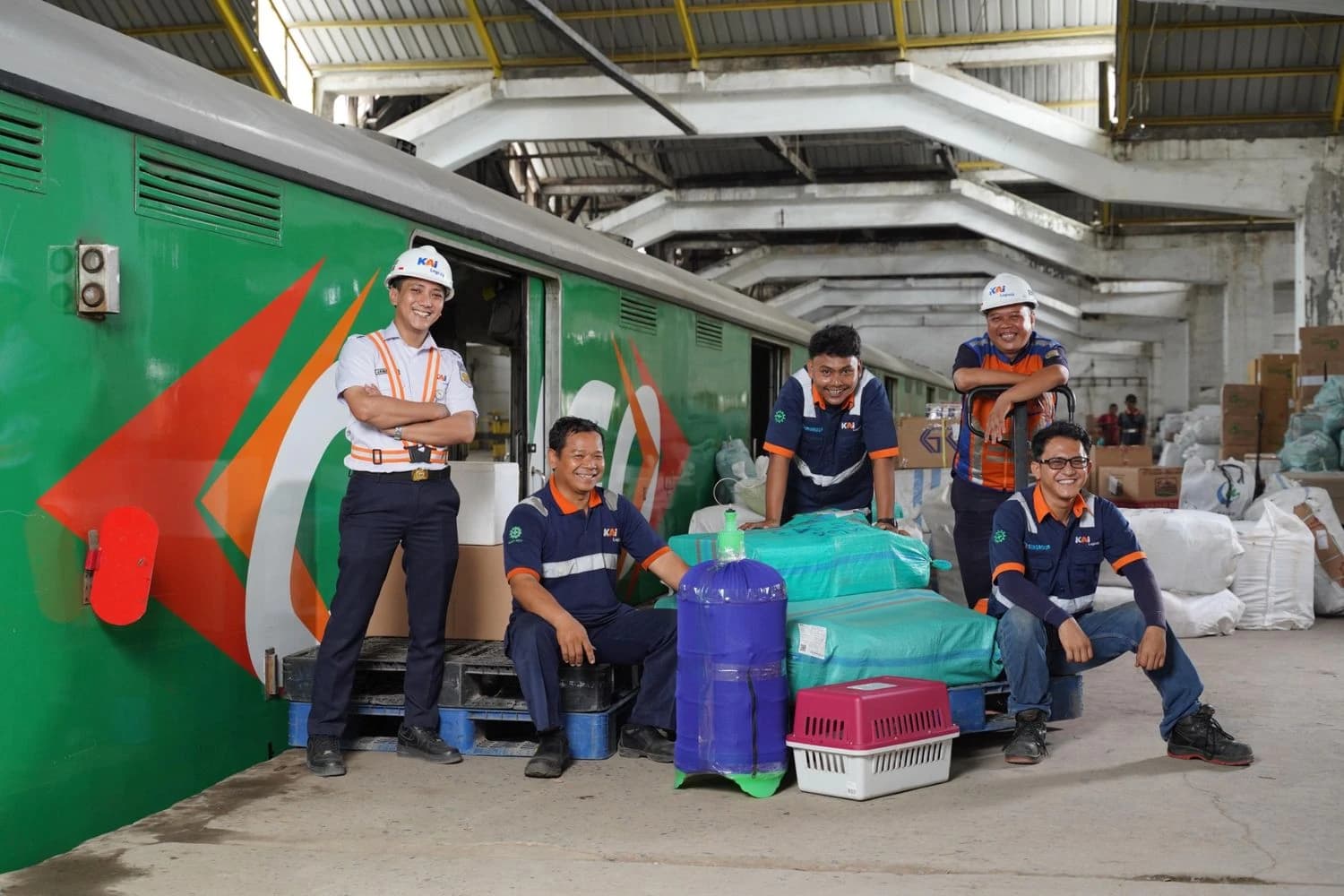 Semester I 2026, Angkutan Retail KAI Capai 123.810 Ton, Dorong Penguatan Logistik Berbasis Rel