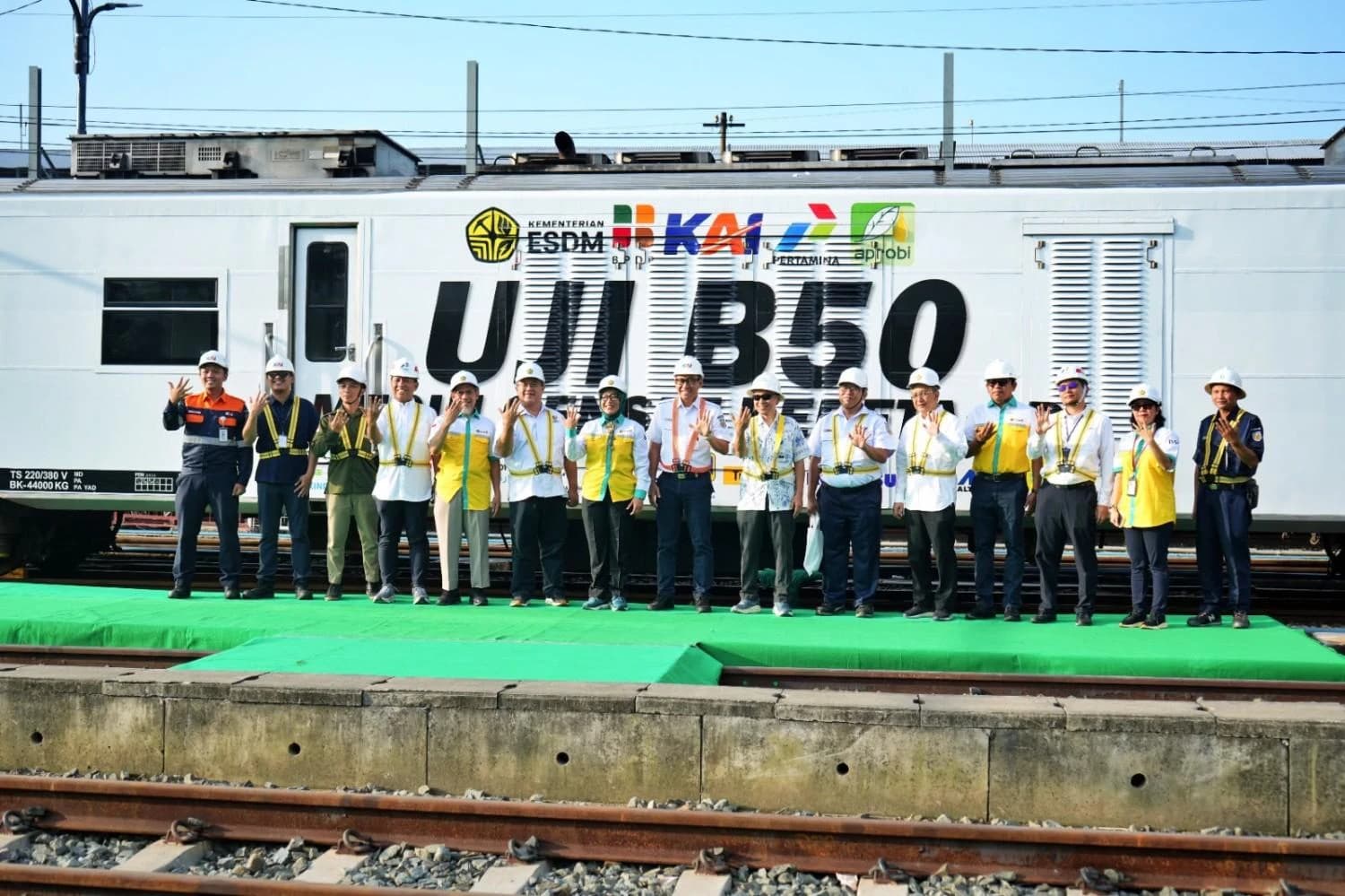 Dukung Energi Bersih, KAI Terapkan Biodiesel B50 di Seluruh Armada Diesel