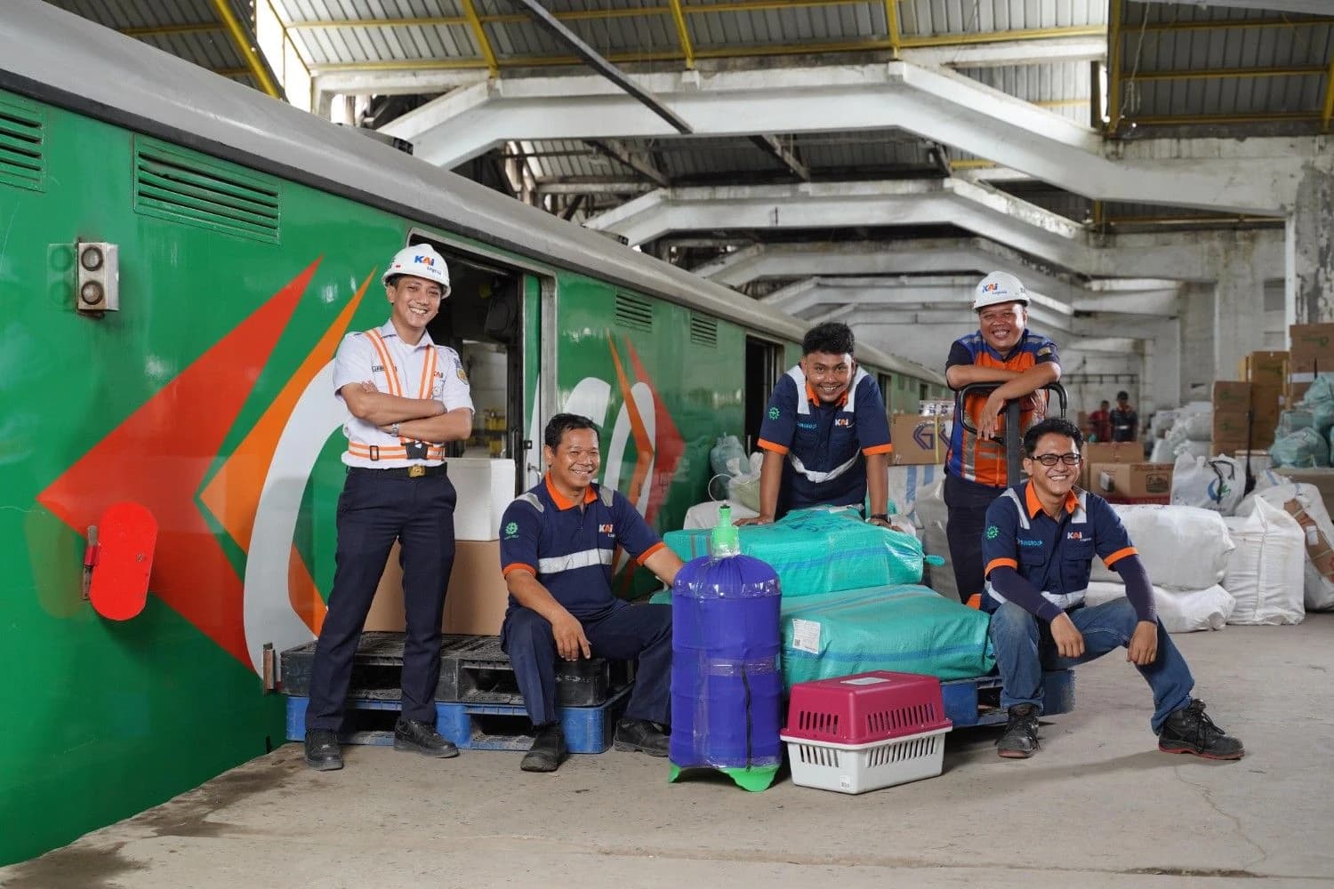 Angkutan Retail Kereta Api Tumbuh Pesat, Tembus 123.810 Ton di Semester I 2026!