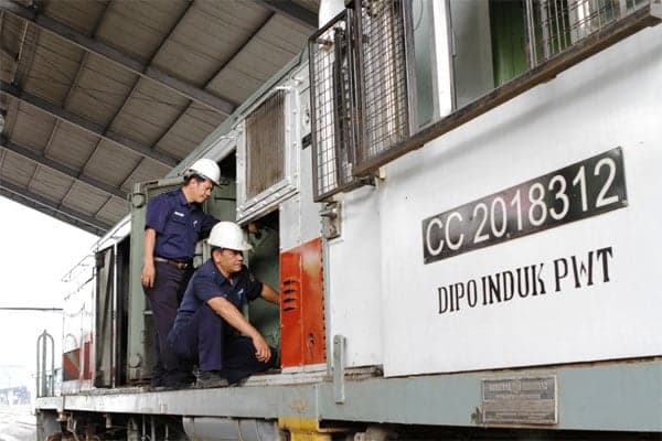 Tiga Lokomotif CC201 Perkuat Divre 1 Sumatera Utara