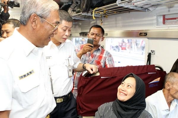 KA Jayabaya Diberangkatkan Dari Stasiun Pasar Senen