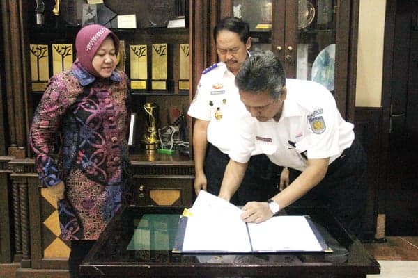 Jalur KA Dalam Kota di Surabaya Tak Akan Lama Lagi akan Aktif