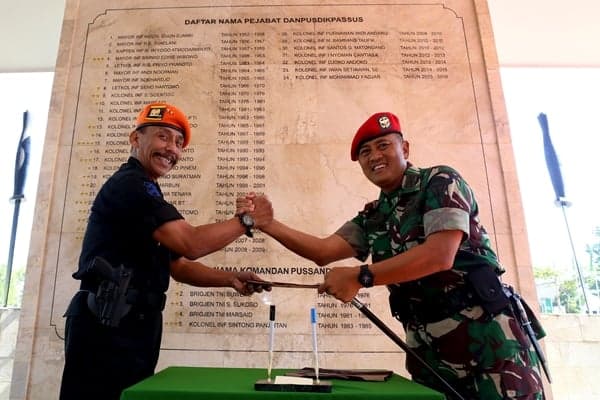 Polsuska Ikuti Pelatihan di Pusdiklat Kopassus