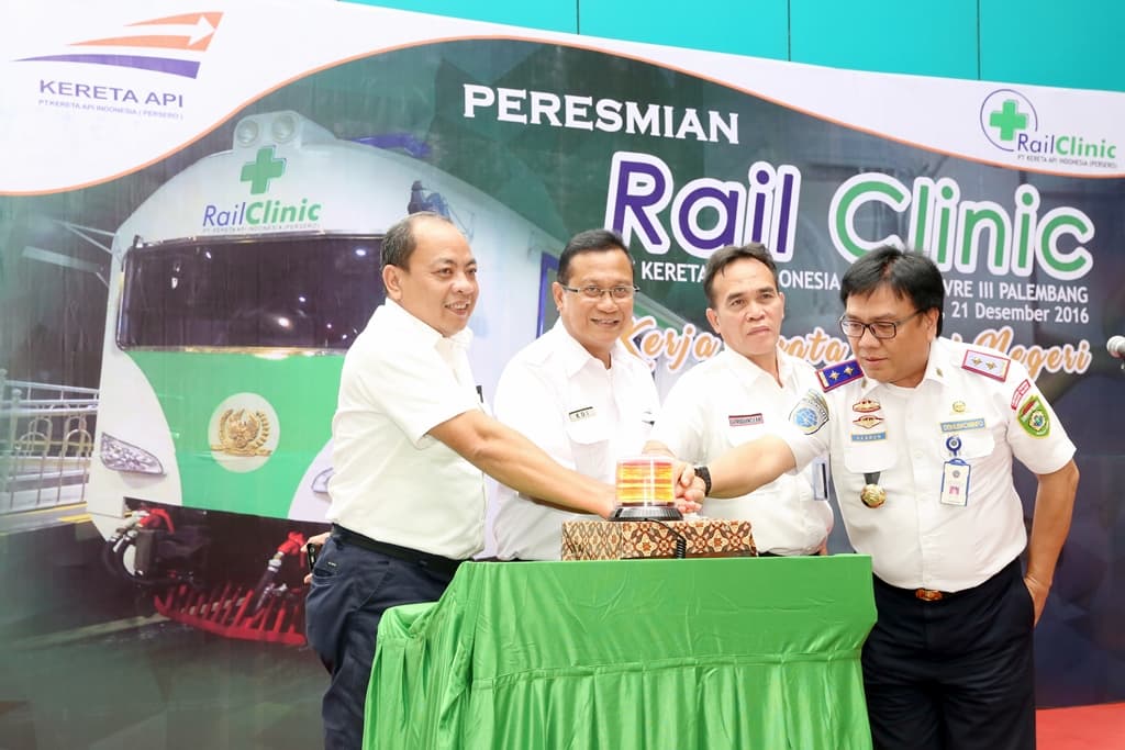 Rail Clinic Layani Masyarakat Sumatera Selatan