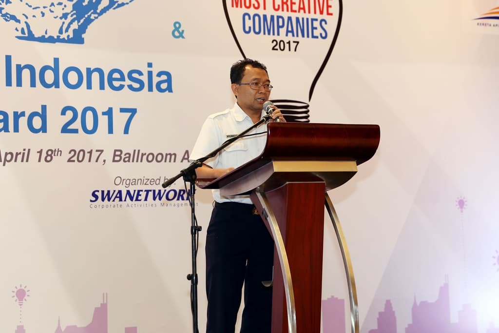 KAI Terpilih sebagai Perusahaan Paling Kreatif