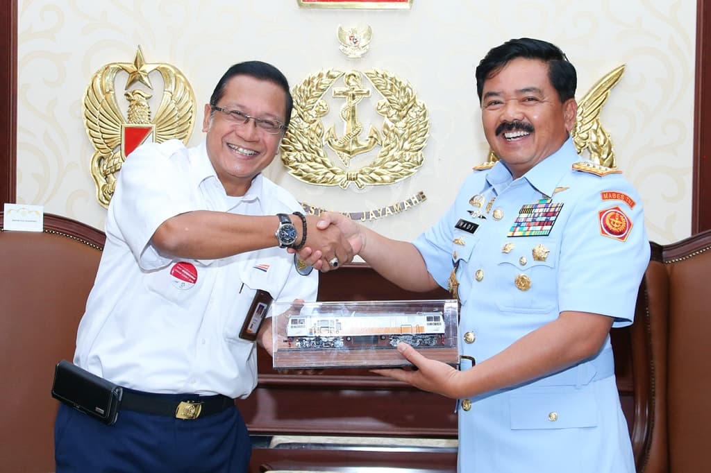 TNI Terus Mendukung Kegiatan KAI