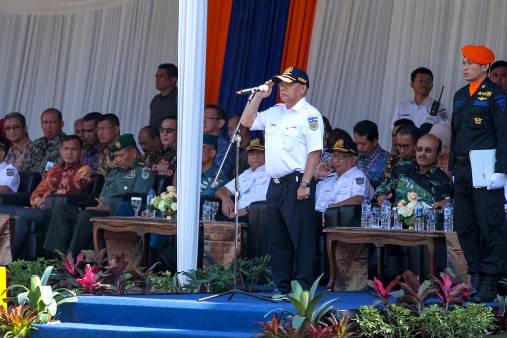 Upacara Peringatan HUT ke-73 KAI