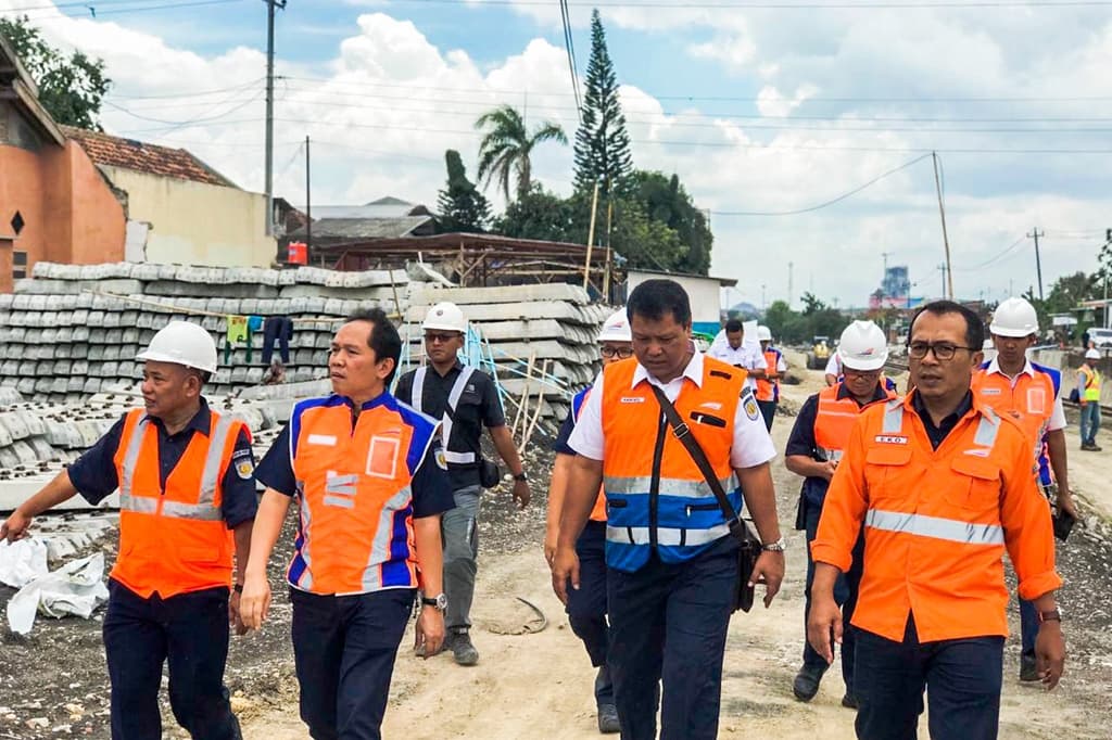 KAI Pastikan Progres Pembangunan KA Bandara Adi Soemarmo Berjalan Lancar