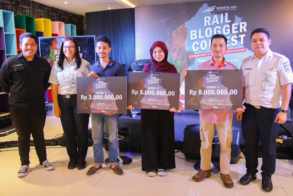 Sebarkan Kemajuan KAI Melalui Rail Blogger Contest