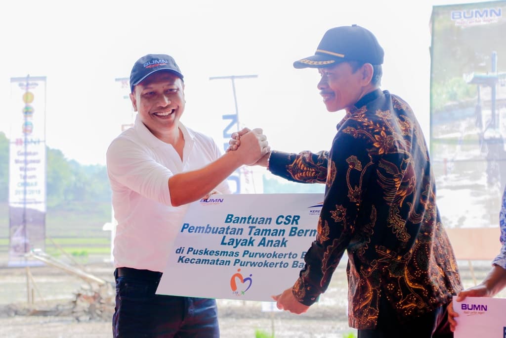 KAI Berikan Bantuan CSR di Kabupaten Banyumas