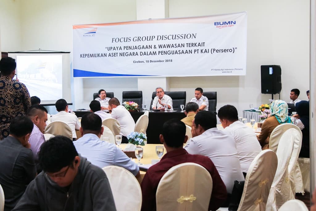 Samakan Persepsi, KAI Adakan FGD Aset di Cirebon