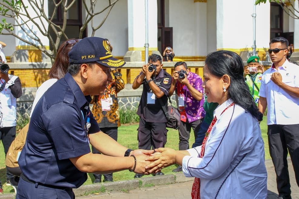 Iriana Jokowi Kagumi Nilai Artistik Bangunan Lawang Sewu