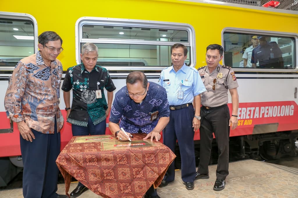 Permudah Evakuasi, KAI Luncurkan Kereta Penolong Generasi Baru