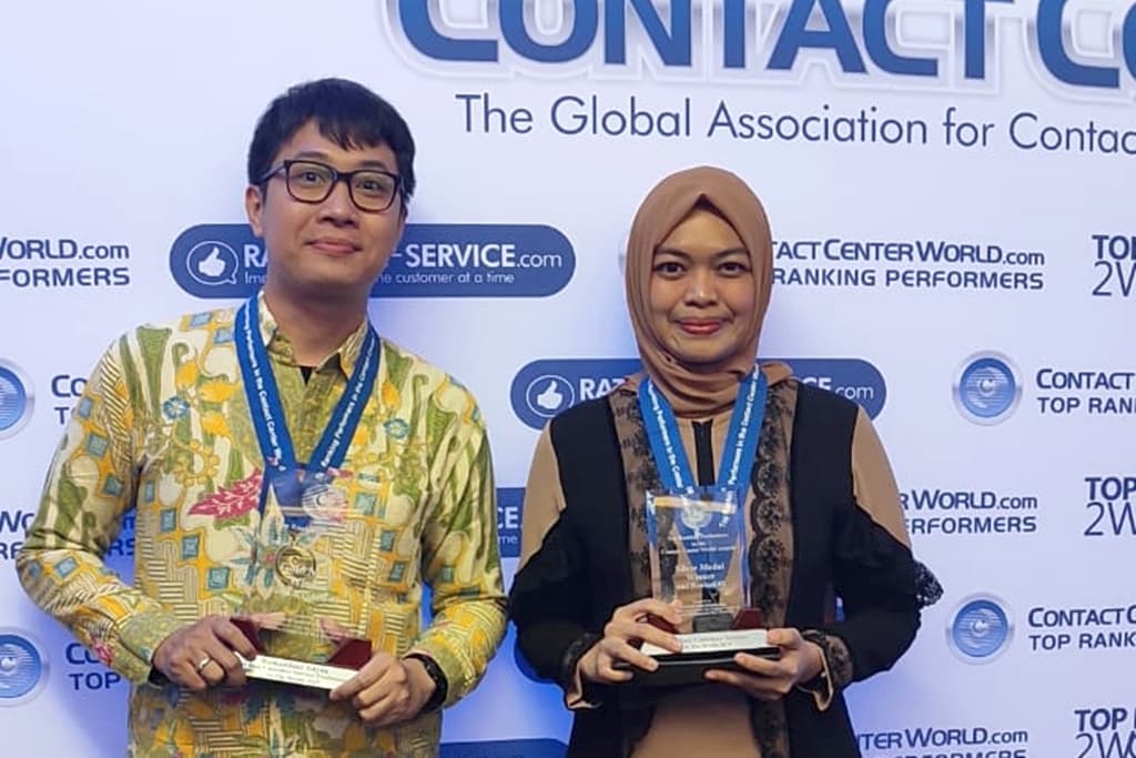 KAI Raih Penghargaan Contact Center World 2019