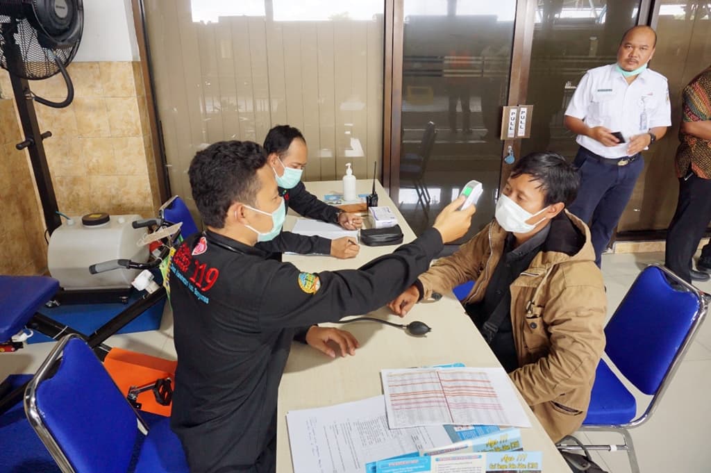 Antisipasi Virus Corona, Daop 5 Selenggarakan Cek Kesehatan