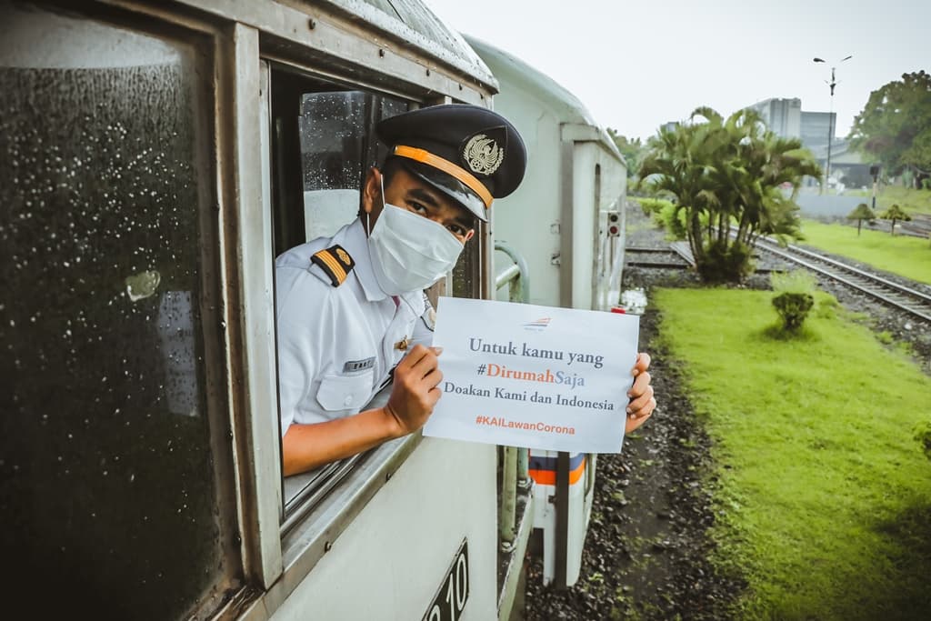 Cerita Garda Terdepan KAI Tetap Melayani di Tengah Pandemik